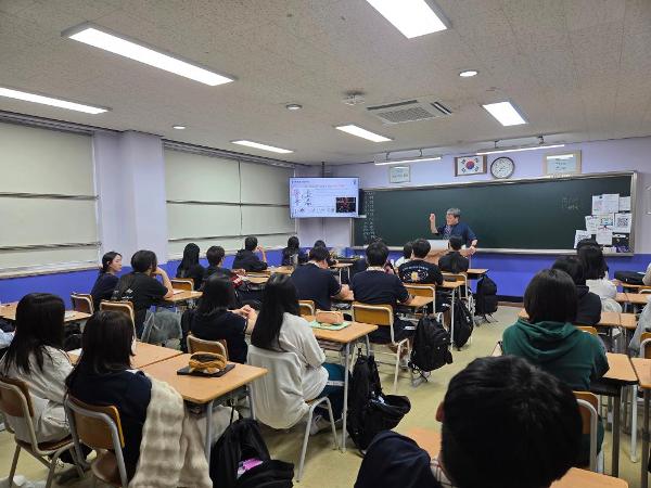 교육발전특구 프로그램- 본교방문 특강 실시(반창고 동아리 물리치료학과)